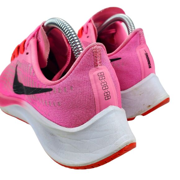 NIKE Shoes AIR ZOOM PEGASUS 37 Women Size 9 PINK GLOW Running Sneaker BQ9647-602 - Picture 9 of 12